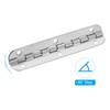 PATIKIL 4pcs Small Piano Hinges 2.6" x 0.6" Mini 90