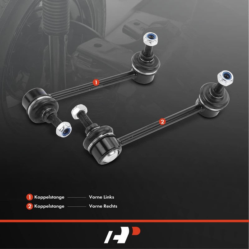 Frankberg 2 x Front Axle Coupling Rod Compatible with 6