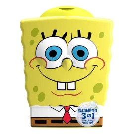 BLUMEN KIDS Shampoo Infantil 3 en 1 Bob Esponja 2D 400 ml                                                                                             