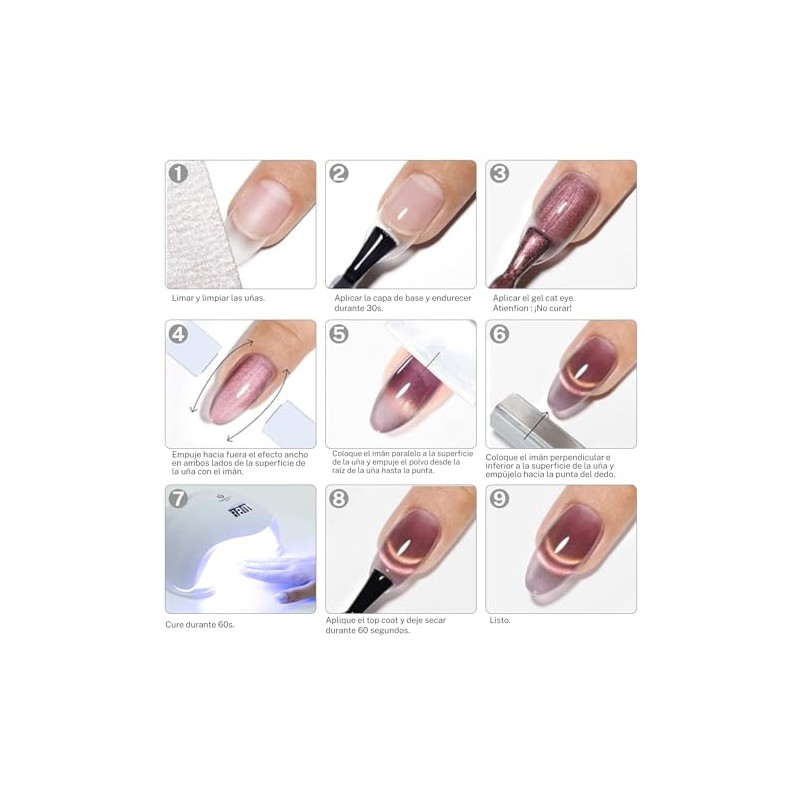 CHERIMOYA Esmalte de Uñas de Gel Ojos de Aurora Boreal