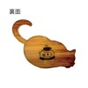 Cat Riders Coaster Acrylic Cat Cute Hanging Animal Kitchen Office