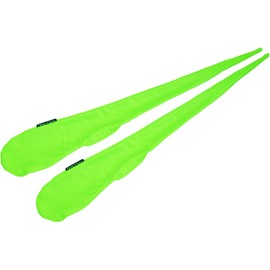 Flames N Games Pro Sock Poi (GREEN) Spinning Poi Pair Stretchy Lycra Poi Socks