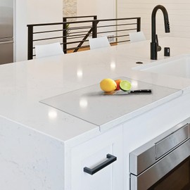 Yis Acrylic Cutting Boards For Kitchen Counter Non Slip Transparent Cutting Board Acrylic Cutting Boards For Protector Home Restaurant 18x16 inch18x16 inch