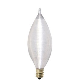 Bulbrite 430025 - 25W - C11 Bulb Type - E12 Base - 130V - 160 Lumens - Satin Finish - 3750Hrs - 8 Pack