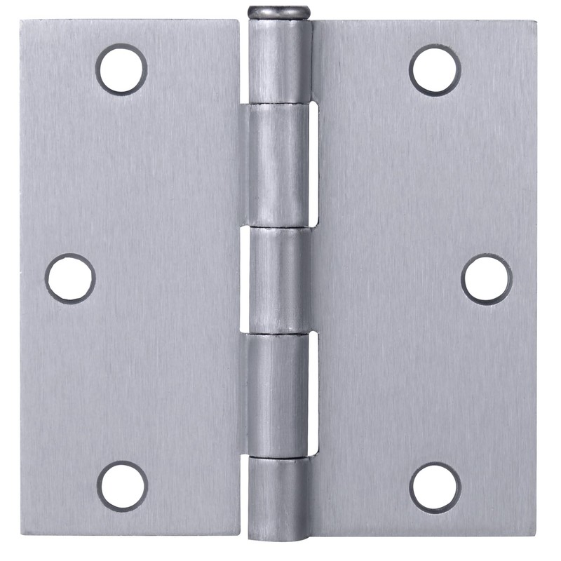 Design House 6-Pack Brushed Chrome Interior Door Hinges – 3.5-inch