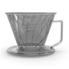 HARIO MA-432 Bestco Coffee Dripper with Memory 02, Clear Gray,