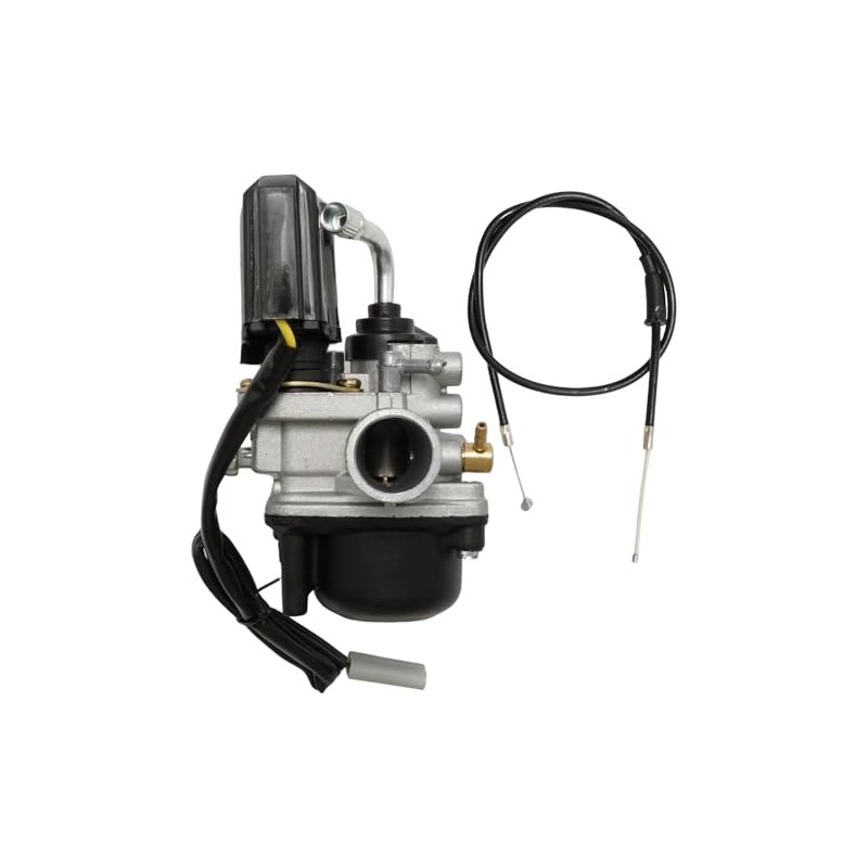 Hoypeyfiy 17.5mm Carburetor Replacement for Piaggio 50cc Motorcycle Replacement for