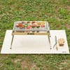 Logos 81064023 Bonfire Stand Sheet, Wide, 31.5 x 51.2 inches