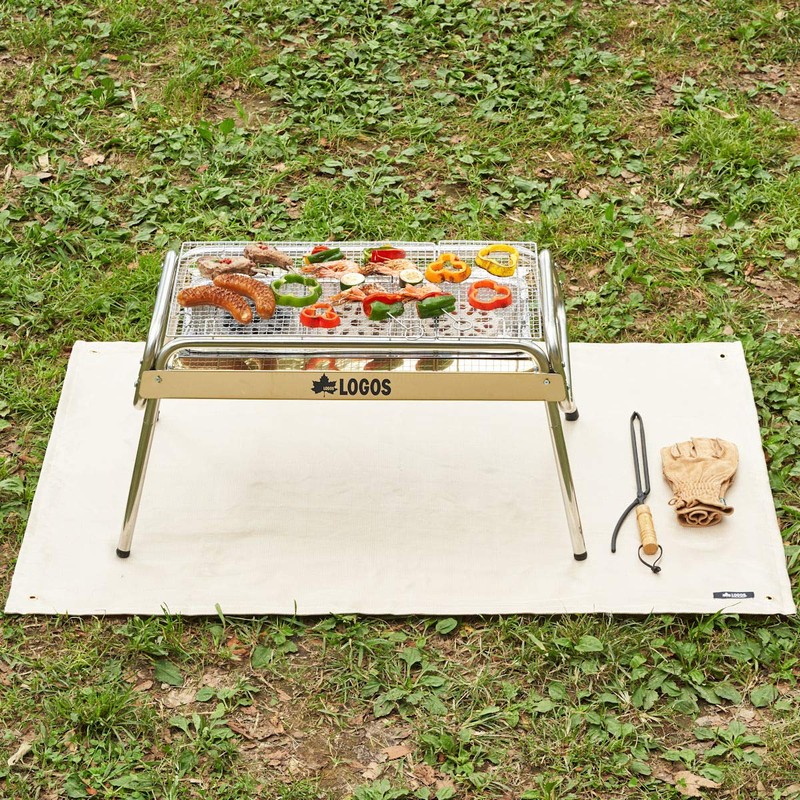 Logos 81064023 Bonfire Stand Sheet, Wide, 31.5 x 51.2 inches