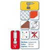 Alpen 27200500100 Tungsten Carbide Multi Purpose Drill Bits"Profi Multicut" Hex