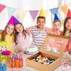 Hoewina 6PCS Cupcake Boxes - Hold 12 Count Cupcake Containers