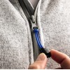 12 x Zipper Pulls – Blue 6cm Tie On Zip