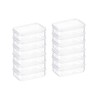 Lustroware (Set of 12) Micro Clear 21oz Kitchen Pantry Food