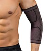 USK STORE Elbow Support, Thin, 1 Piece, Muscle Training, Black,