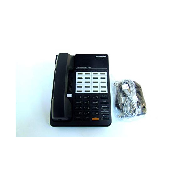KX-T7020-B Renewed Panasonic Speakerphone 12 CO Line KX-T7020B Black (Renewed)