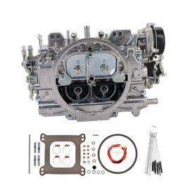 SVKCAR 1406 Carburetor for Performer 600 CFM 4-Barrel AFB-Style Square Bore Compatible with Silverado Corvette Mustang Mercury GMC Carb Electric Choke (with Instruction)