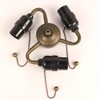 Bieye SC08 E26 Light Socket Cluster with Pull Chain Switch