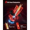 Torchbeam H4 LED Bulbs, 9003/HB2 Fog Light, 6000K Cool White,