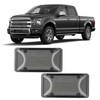 License Plate Frame Cover Set Standard Fit Smoky UV Resistant