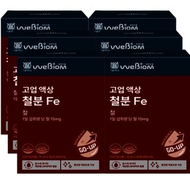 Stomach Biome Goup Liquid Iron Red Grape Flavor 30 packs 6 / 위바이옴 고업 액상 철분 적포도맛 30포 6개