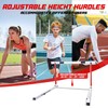 DRKSBESTO Adjustable Track and Field Hurdles Height Sports Training Hurdle