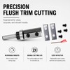 SICWOOD Flush Trim Router Bit 1/4 Inch Shank, 5/8 Inch