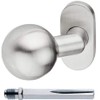Hardware Store Door Knob 100% Stainless Steel Oval