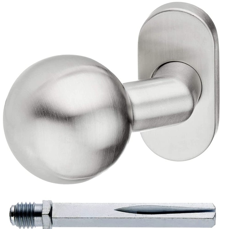 Hardware Store Door Knob 100% Stainless Steel Oval