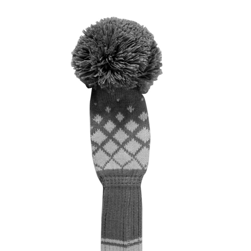 Golf Headcover Knit Set 4-piece Set, Golf Club Driver Wood