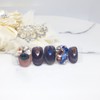 Handmade nail tips at a wine bar - Short Oval