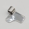ZAYIUKI Dough Hook, Bread Maker Hook, Stainless Steel Universal Bread