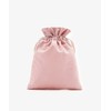 Afternoon Tea Living Pouch, JK04 Floral Words Drawstring Pouch, M/Tulip,