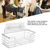 Hair Dryer Holder Stainless Steel Wall Mounted Bathroom Storage Rack
