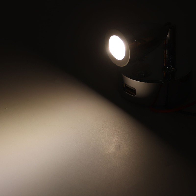 DC 10‑30V RV Reading Lamp Touch Control Adjustable Brightness Interior