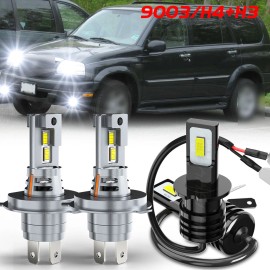 CHUSYYRAY For Suzuki XL7 2002 -2005 6000K LED Headlight Fog Lights Bulbs Combo 4pc white