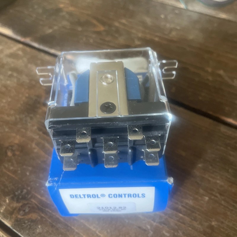 DELTROL CONTROLS 375TM 3PST-NO 24VDC 30A Relay