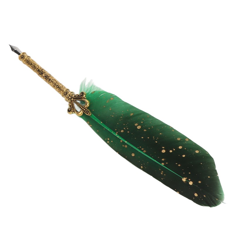 Quill Pen Set Retro Elegant Exquisite Smoothing Writing Multiple Replacement