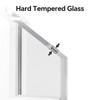 Asstinous 1 Pack Shed Window 14" x 21" Flush Mount