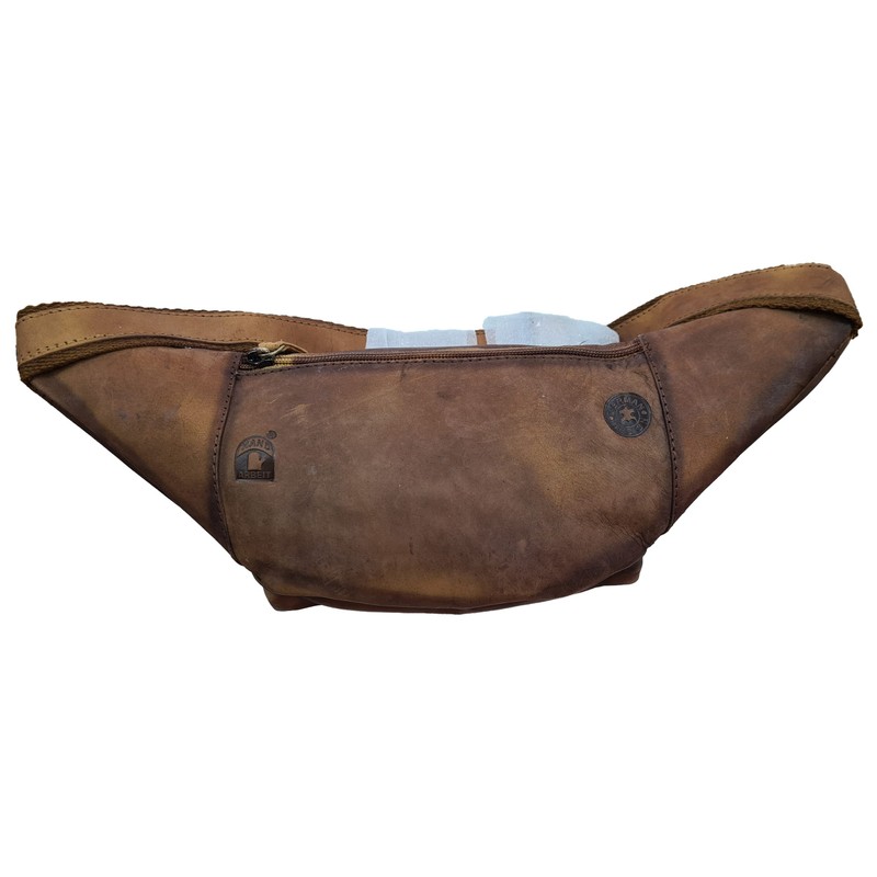 Real Leather Belt Bag Hip Bag Bum Bag Skull Solo