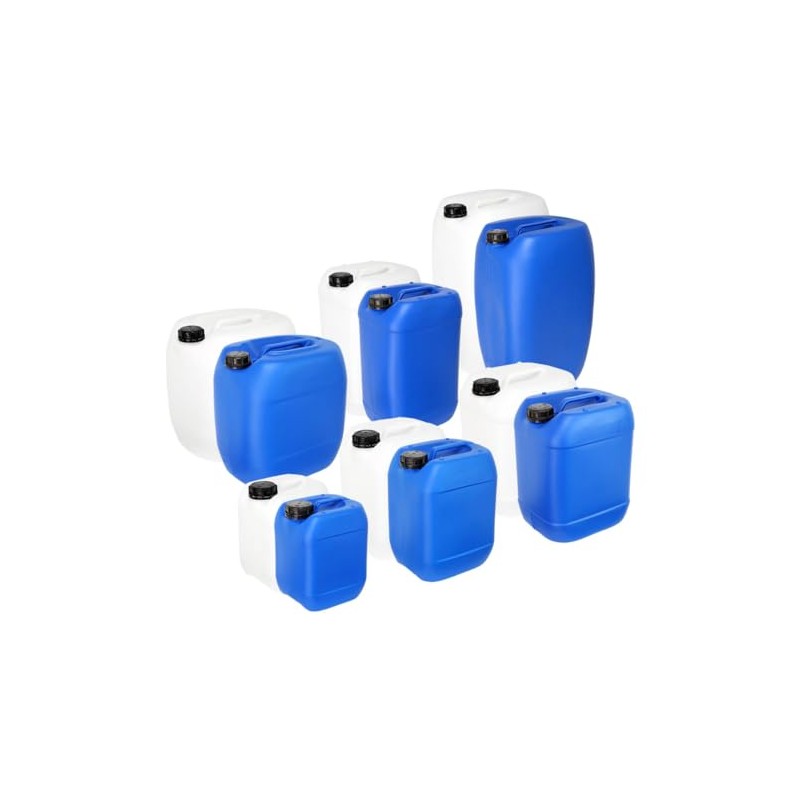 Canister with screw cap, blue, size 20 litres
