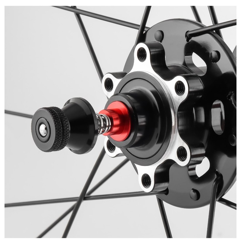 Mountain Bike Thru-Axle to Quick Release Hub Converter Adapter -
