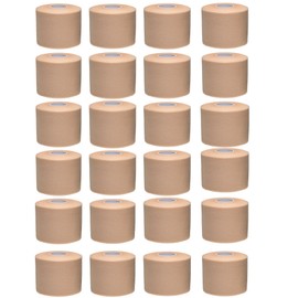 ZiATEC Power Underwrap Foam Underwrap Elastic Bandage in Many Colours, Colour: 24 x Beige (24 Rolls)