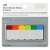 Stalogy S3 Sticky Notes: 3/5 in. x 1.4 in. /
