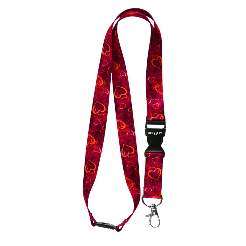 Rolseley Multicoloured Lanyard Neck Strap with Safety Clasp and Swivel