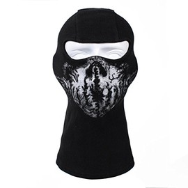 CELL Skull Balaclava Motorcycle Neck Warmer Ski Face Mask (B06)