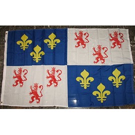 Picardy French Region France Flag 3'x5' Rough Tex Knitted Banner