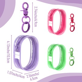 Qianyu Clear Mini Waterproof Zipper Makeup Bag Small Cosmetic Keychain Pocket Portable Travel Lipstick Bag Women Zipper Pouch Card Data Cable Pouch Coin Purse Aesthetic Stuff Purse Organizer