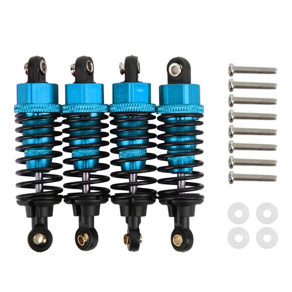 Fybida 4Pcs RC Shock Absorber Damper Replacement for TAMIYA TT‑01,