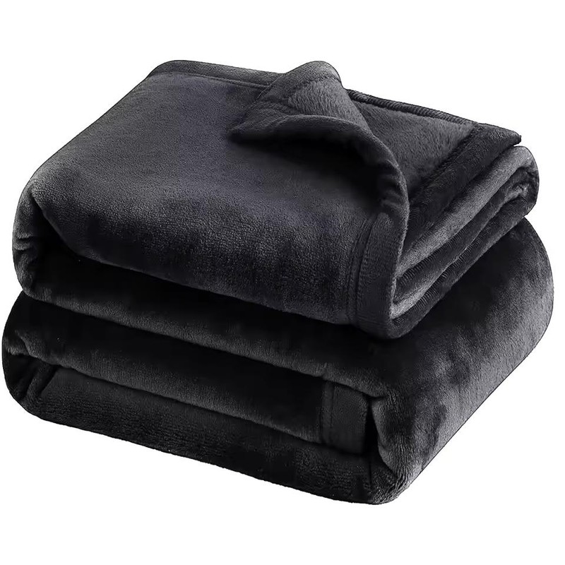 Soft Cotton Fleece Throw Blanket for Everyday Comfort – Cozy