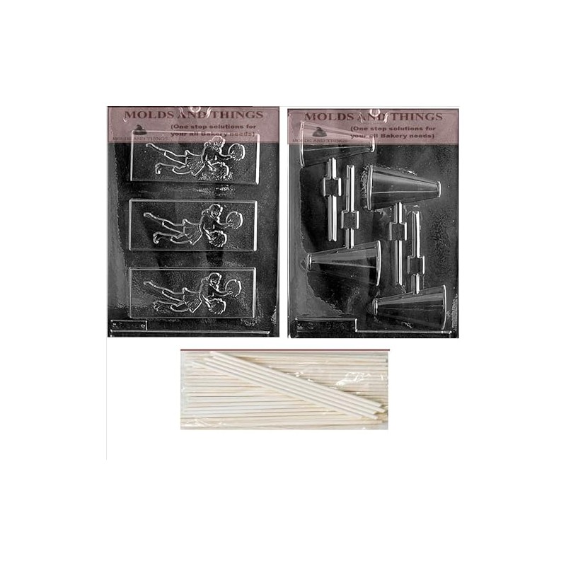Megaphone lolly Chocolate Candy Mold With © Molding Instruction -